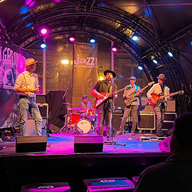 Optreden bij Jazz in Duketown
