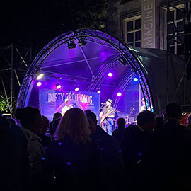 Optreden bij Jazz in Duketown